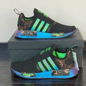 adidas Shoes Adidas Originals Nmd R Shoes Greenblackbrown